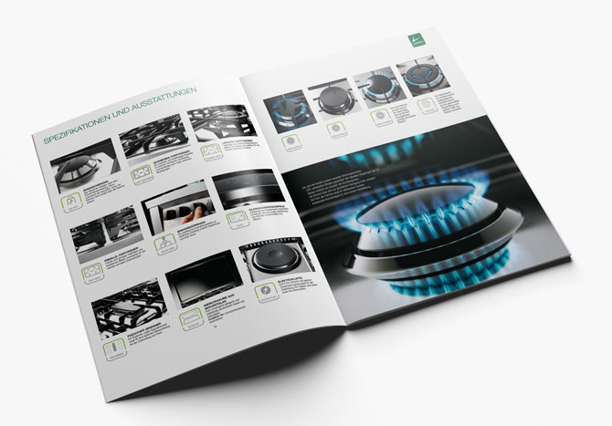 Vestago Küchentechnik Katalog Innenseite